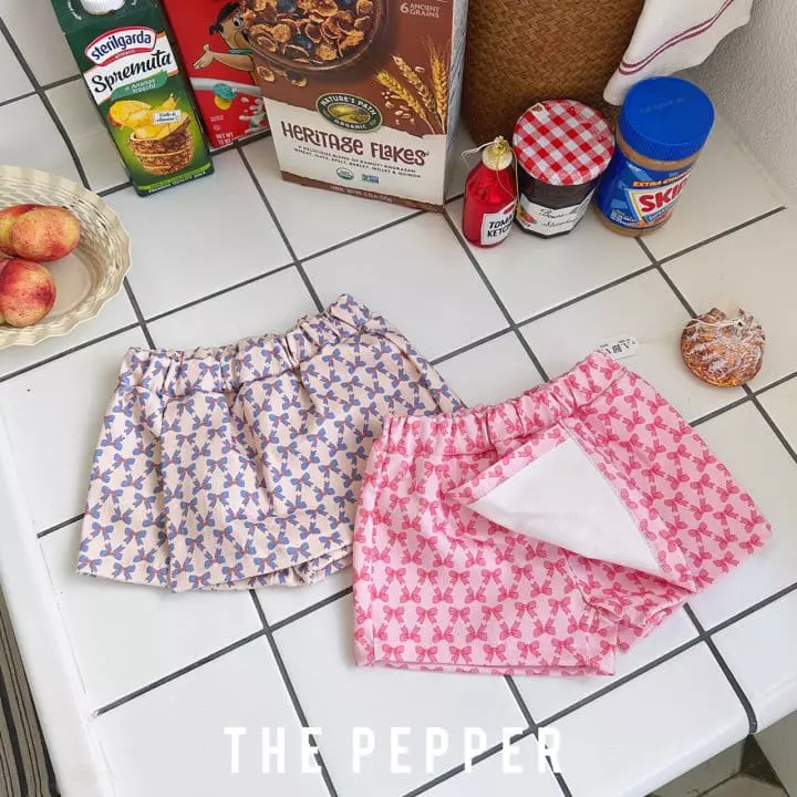 The Pepper - Korean Children Fashion - #toddlerclothing - Ribbon Skirt Pants - 3