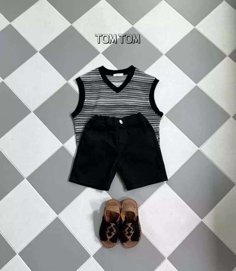 Tom Tom - Korean Children Fashion - #Kfashion4kids - Summer Knit Vest - 2