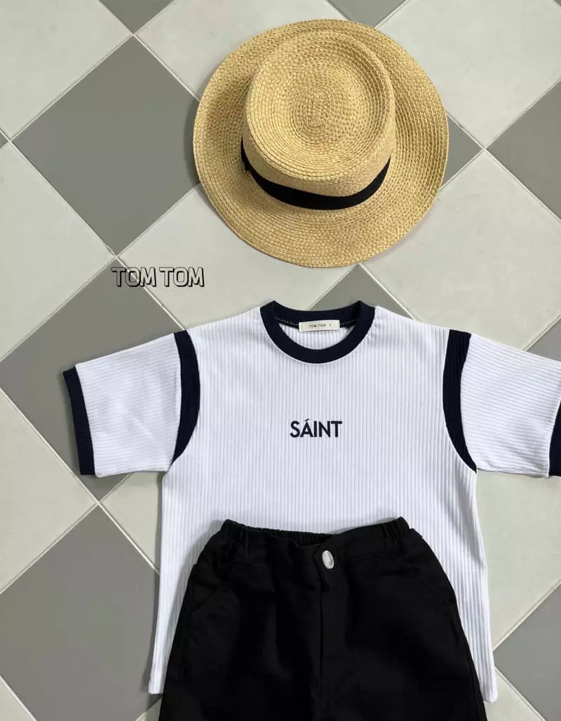 Tom Tom - Korean Children Fashion - #childrensboutique - Berry Saint Tee