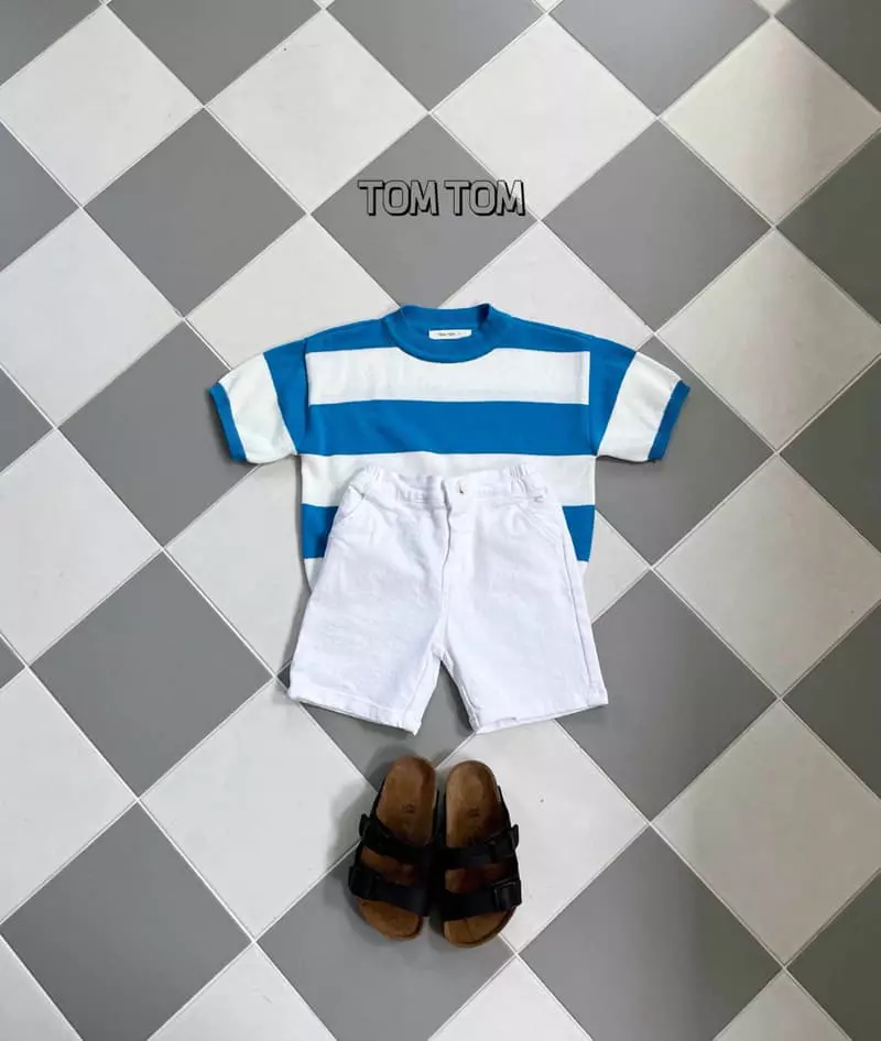 Tom Tom - Korean Children Fashion - #discoveringself - Pastel Knit Tee