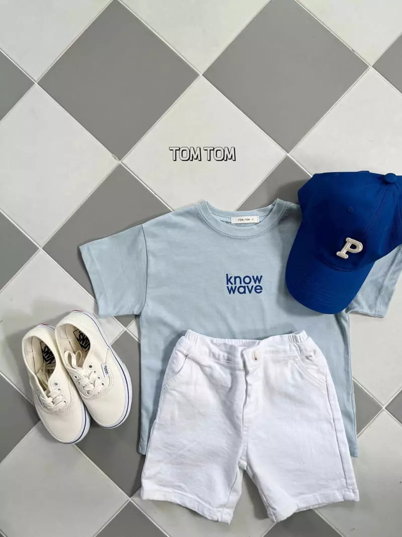 Tom Tom - Korean Children Fashion - #magicofchildhood - Wave Tee