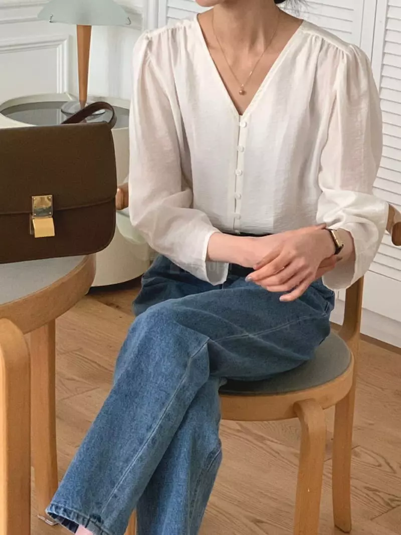 Twelve - Korean Women Fashion - #momslook - Bella Blouse - 5