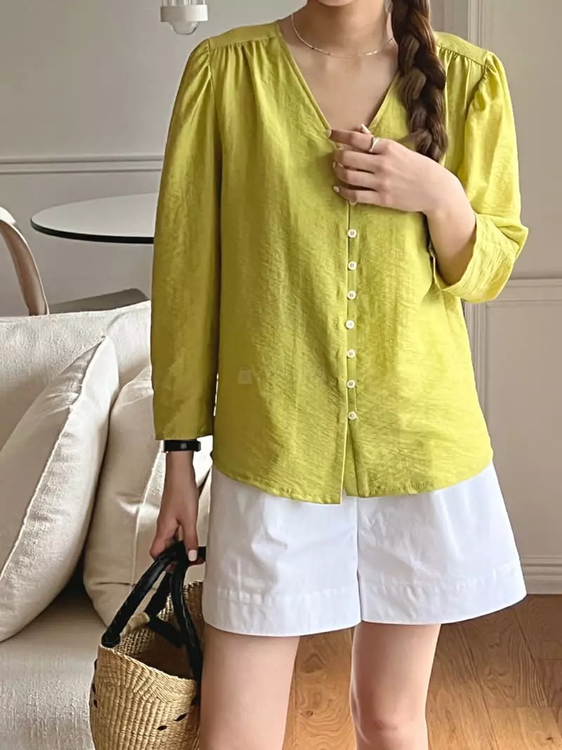 Twelve - Korean Women Fashion - #momslook - Bella Blouse - 9
