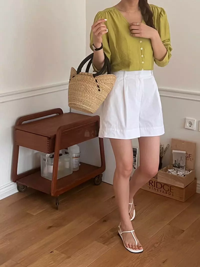 Twelve - Korean Women Fashion - #romanticstyle - Pin Pants - 8