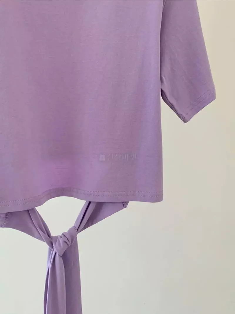 Twelve - Korean Women Fashion - #thelittlethings - Ribbon Tee - 3