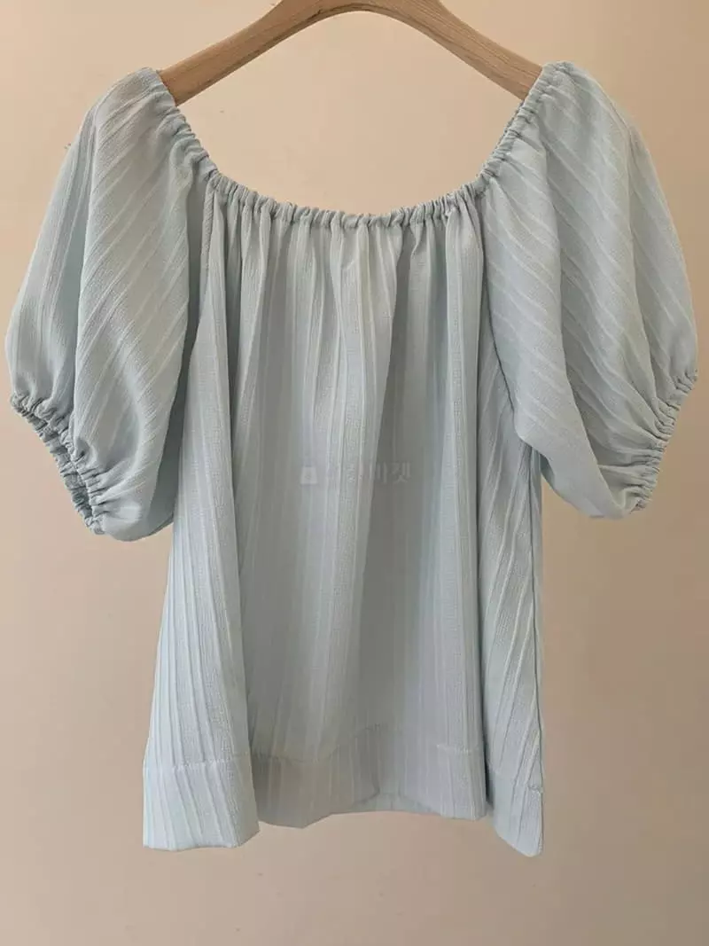 Twelve - Korean Women Fashion - #vintageinspired - Twi Way Blouse - 2