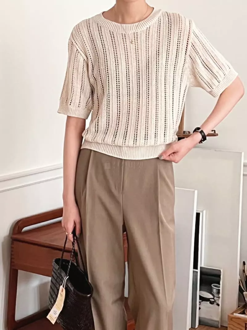 Twelve - Korean Women Fashion - #momslook - Lua Knit - 4