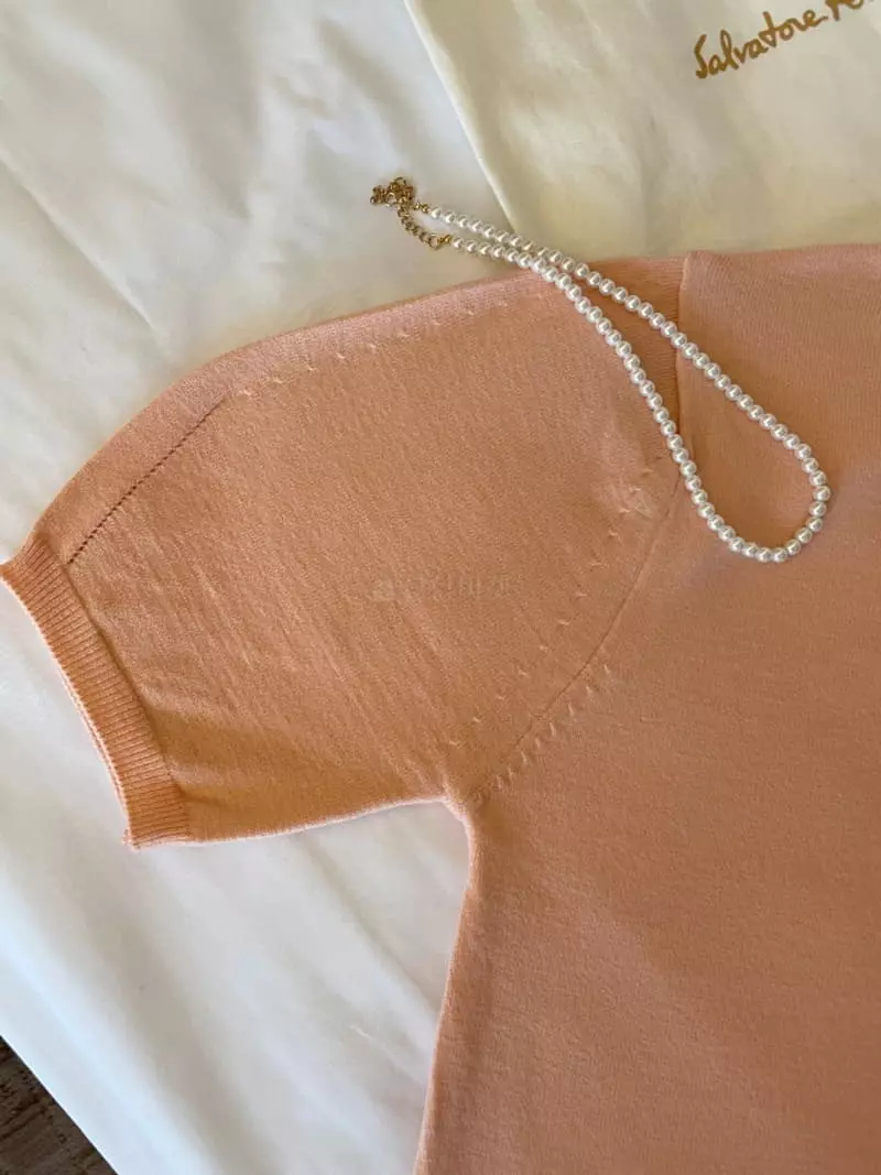 Twelve - Korean Women Fashion - #womensfashion - Daily Knit Tee - 5