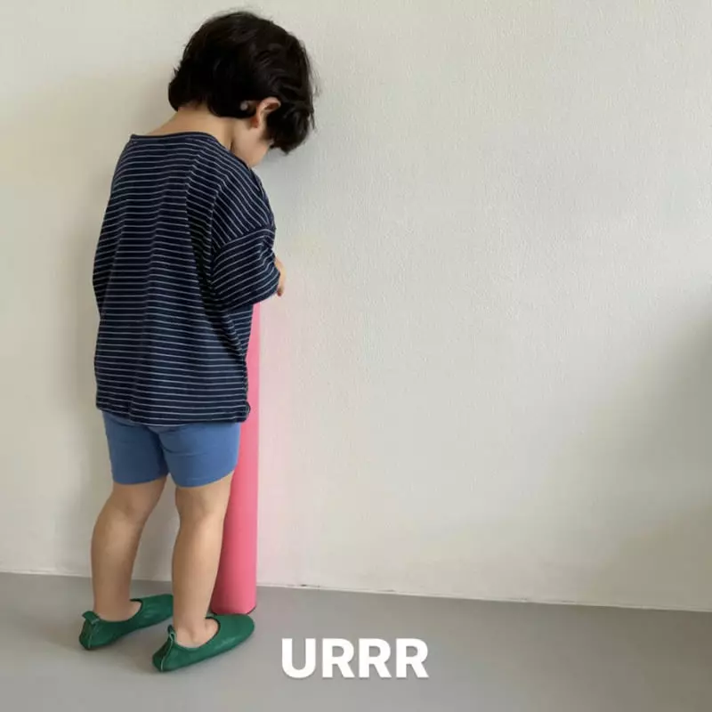 Urrr - Korean Children Fashion - #childrensboutique - Dudu Stripes Leggings - 7
