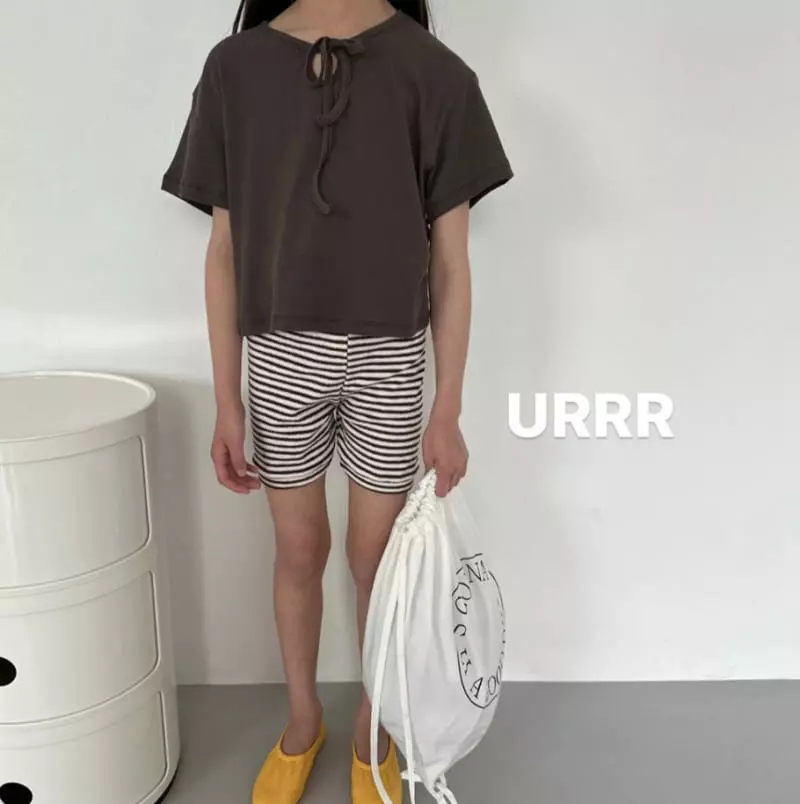 Urrr - Korean Children Fashion - #kidsshorts - Merry Ribbon Tee - 4