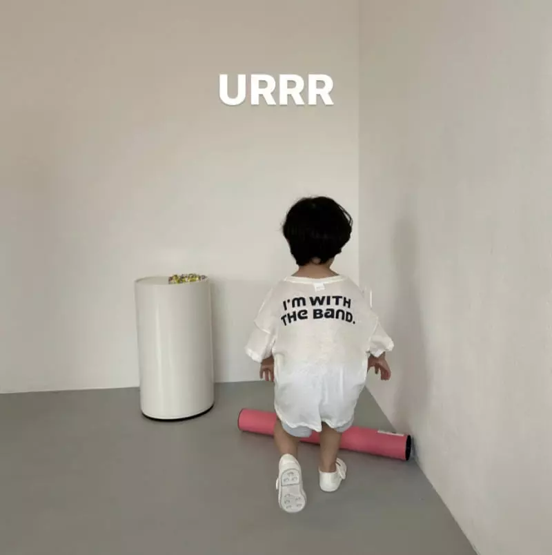 Urrr - Korean Children Fashion - #toddlerclothing - Band Tee - 8