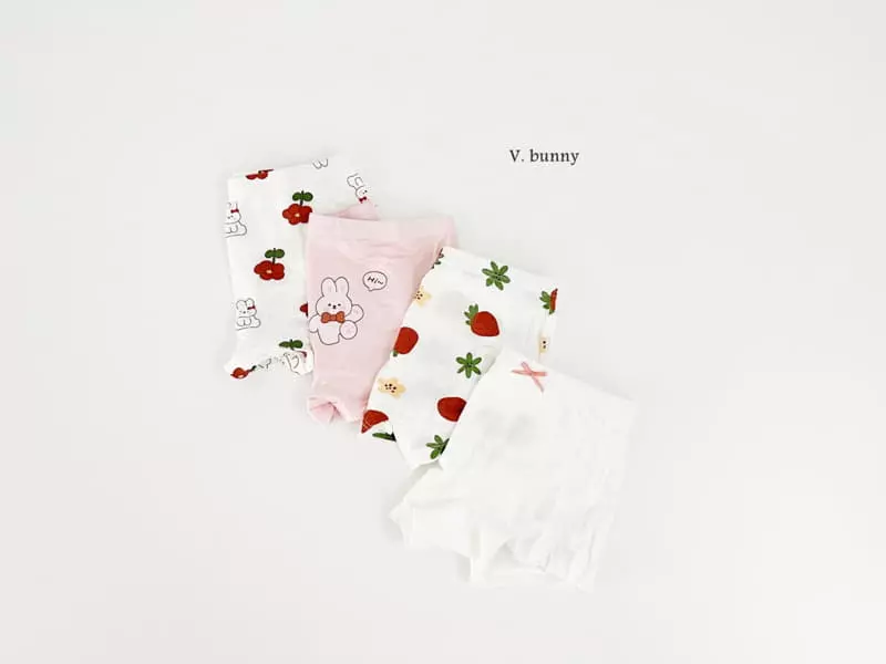 V Bunny - Korean Children Fashion - #Kfashion4kids - Lapang Underwear Set Girl - 3