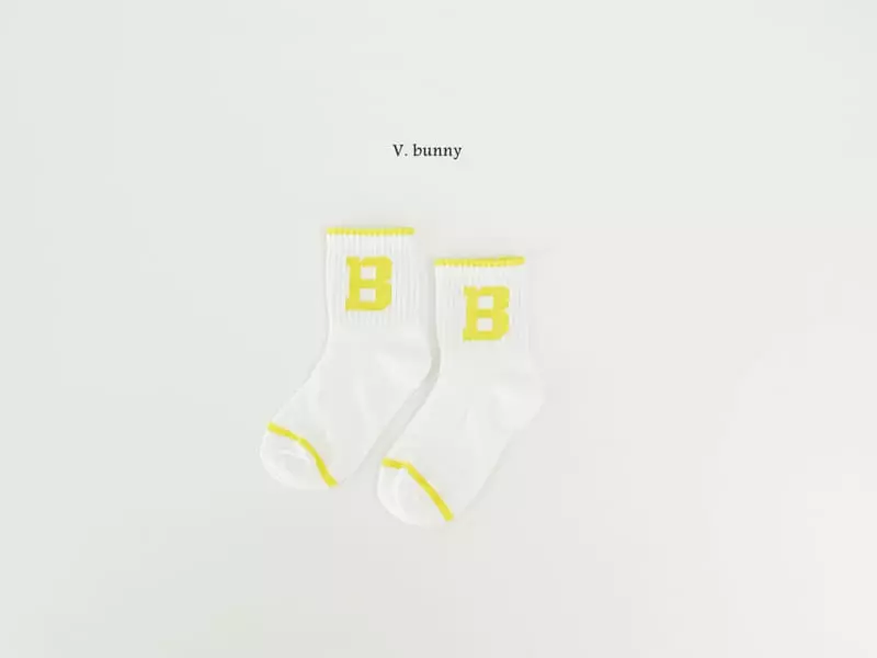 V Bunny - Korean Children Fashion - #childofig - Sabi Socks Set - 2
