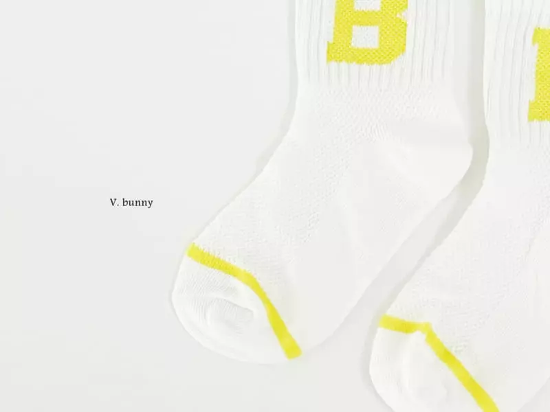 V Bunny - Korean Children Fashion - #childofig - Sabi Socks Set - 3