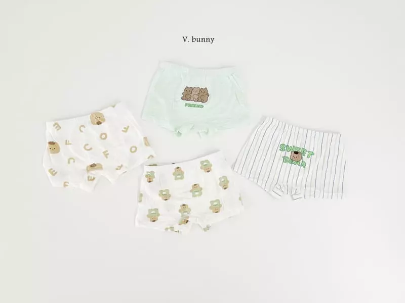 V Bunny - Korean Children Fashion - #childrensboutique - Daldal Bear Underwear Boy - 11