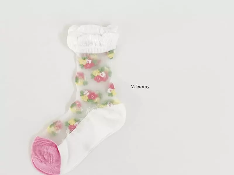 V Bunny - Korean Children Fashion - #designkidswear - Aritti Socks Set - 8