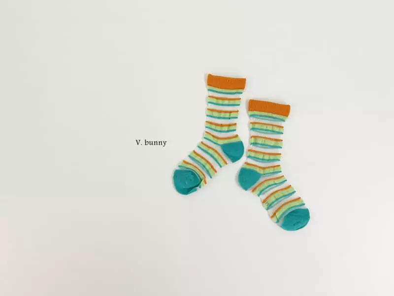V Bunny - Korean Children Fashion - #discoveringself - Dia Socks Set - 7