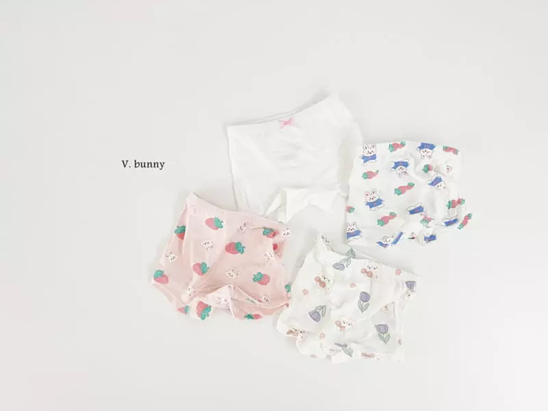 V Bunny - Korean Children Fashion - #fashionkids - Hi Bae Underwear Set Girl - 4