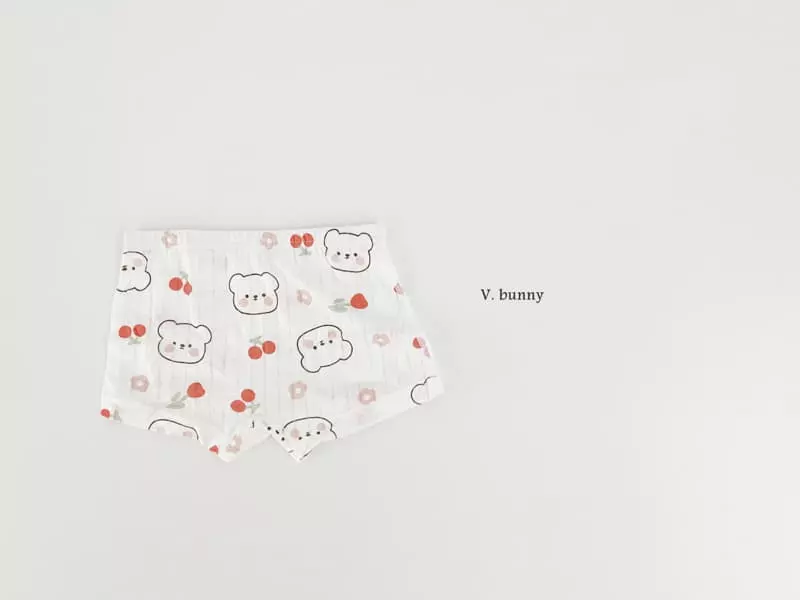 V Bunny - Korean Children Fashion - #littlefashionista - Push Underwear Set Girl - 7