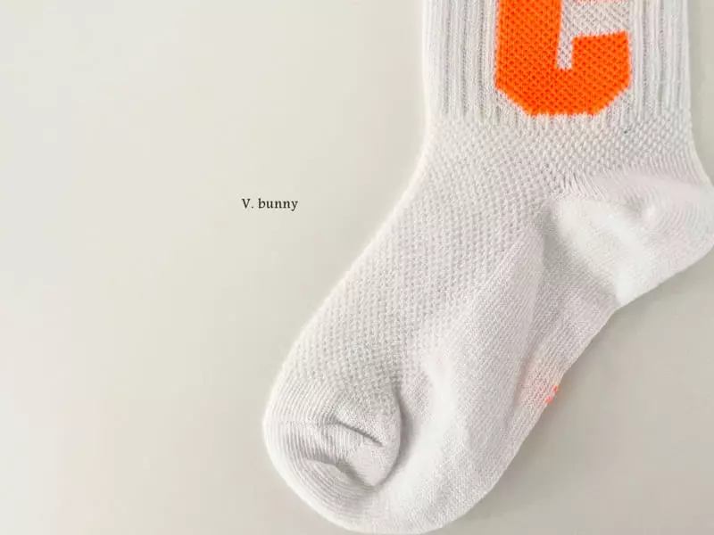 V Bunny - Korean Children Fashion - #magicofchildhood - CC Socks Set - 3