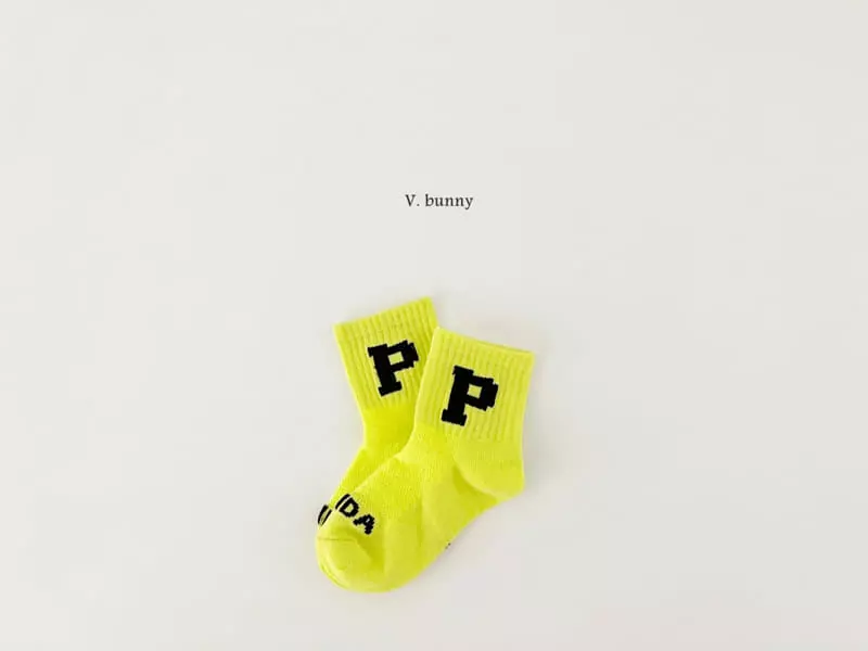 V Bunny - Korean Children Fashion - #magicofchildhood - Piece Socks Set - 2
