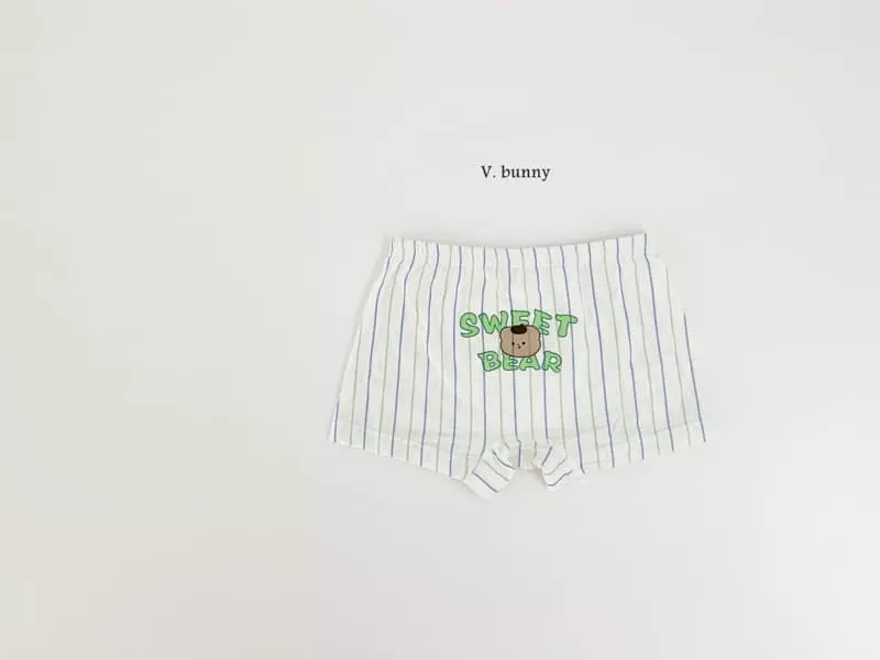 V Bunny - Korean Children Fashion - #littlefashionista - Daldal Bear Underwear Boy - 4