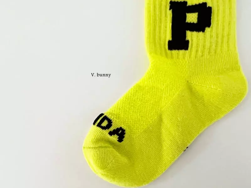 V Bunny - Korean Children Fashion - #minifashionista - Piece Socks Set - 3