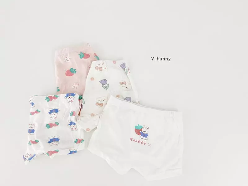 V Bunny - Korean Children Fashion - #minifashionista - Hi Bae Underwear Set Girl - 10