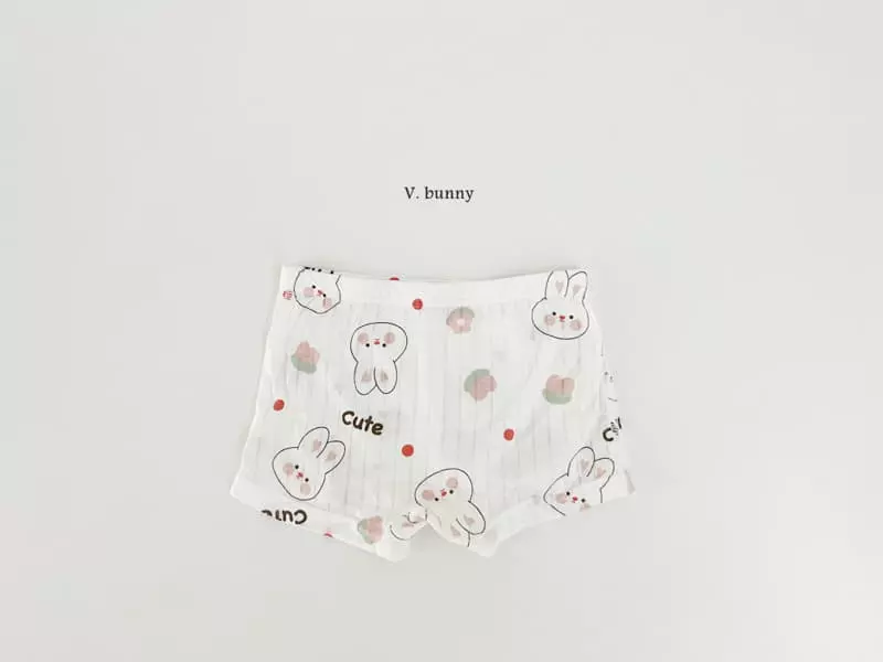 V Bunny - Korean Children Fashion - #minifashionista - Push Underwear Set Girl - 9