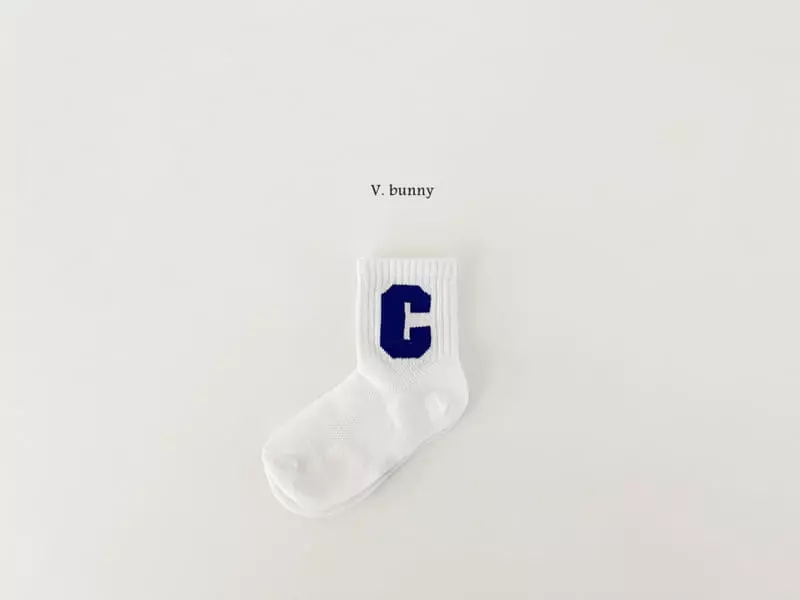 V Bunny - Korean Children Fashion - #prettylittlegirls - CC Socks Set - 5