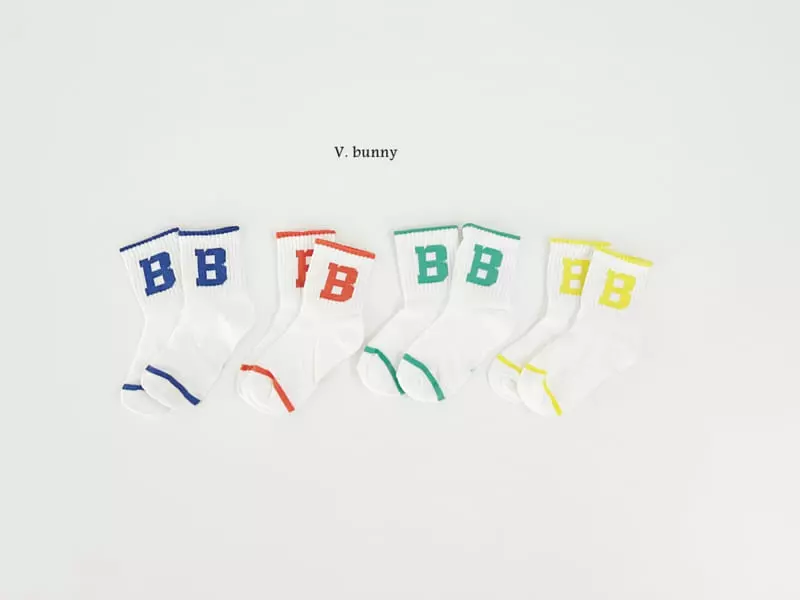 V Bunny - Korean Children Fashion - #prettylittlegirls - Sabi Socks Set