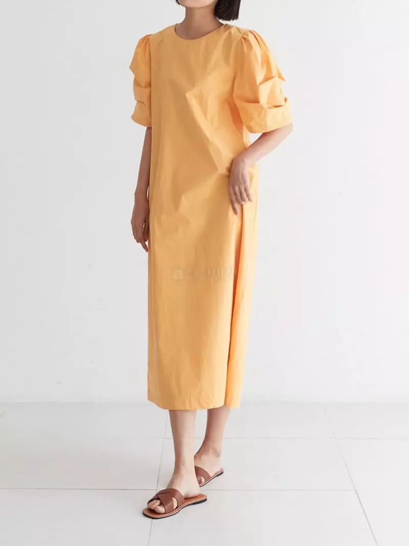 Vannuvo - Korean Women Fashion - #momslook - Big Puff One-piece - 6