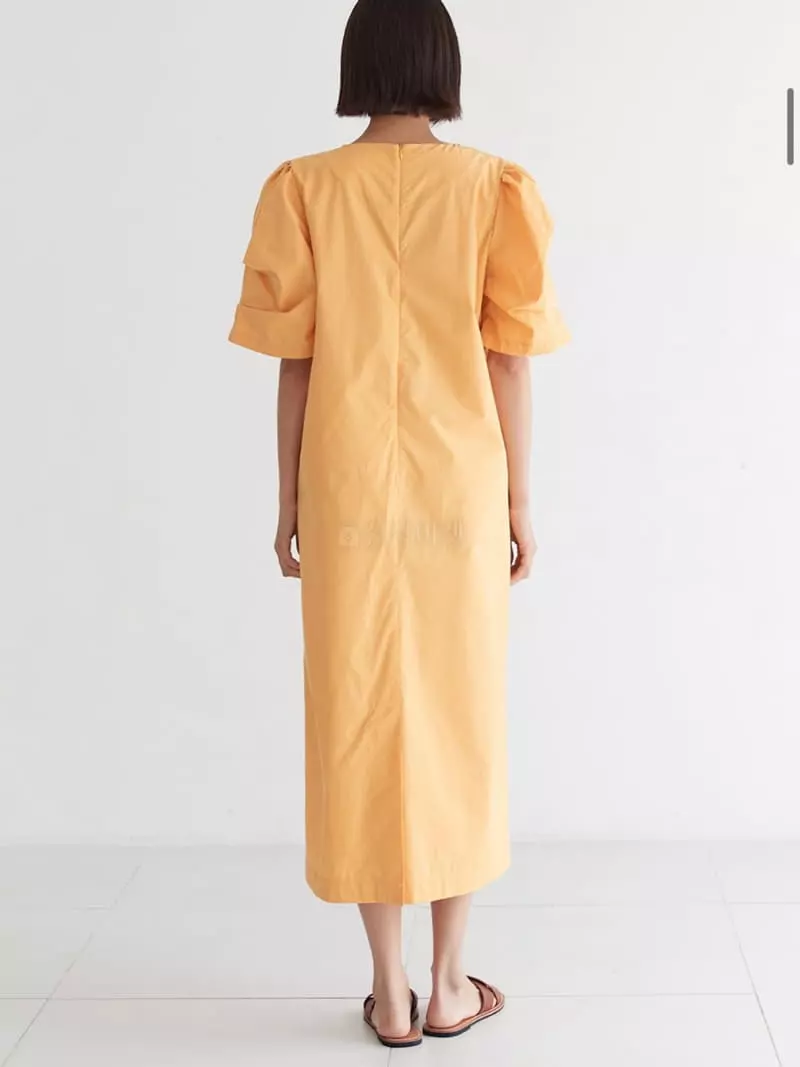 Vannuvo - Korean Women Fashion - #momslook - Big Puff One-piece - 8