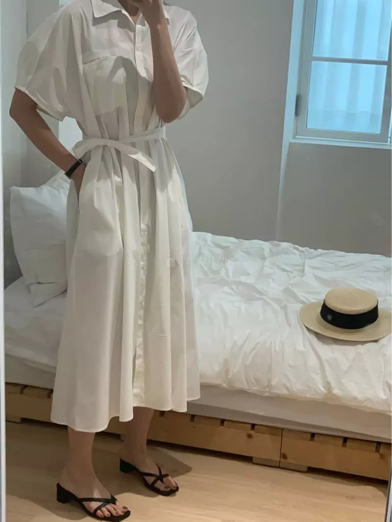 Vannuvo - Korean Women Fashion - #momslook - Magaret Long One-piece - 2