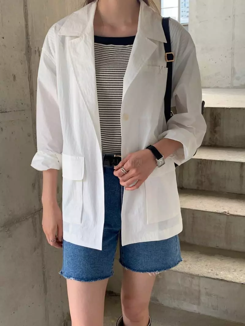 Vannuvo - Korean Women Fashion - #momslook - Rain Summer Jacket