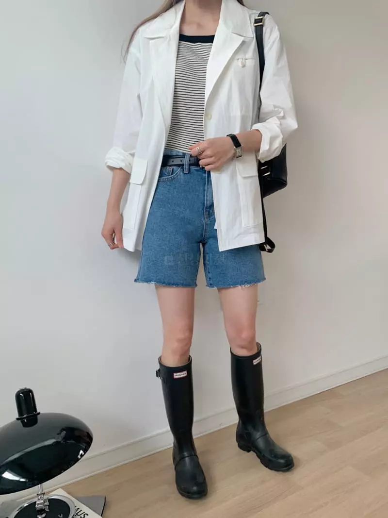Vannuvo - Korean Women Fashion - #romanticstyle - Rain Summer Jacket - 11