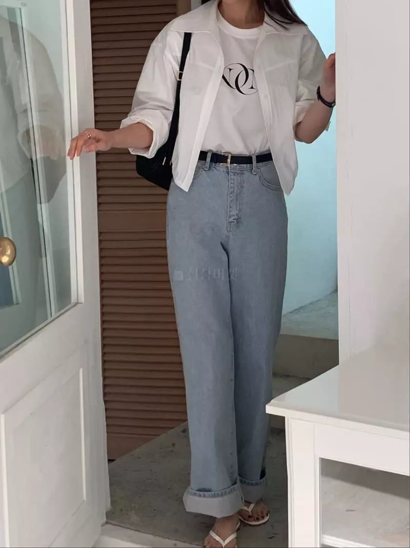 Vannuvo - Korean Women Fashion - #vintageinspired - Nylon Shirt Jacket - 5