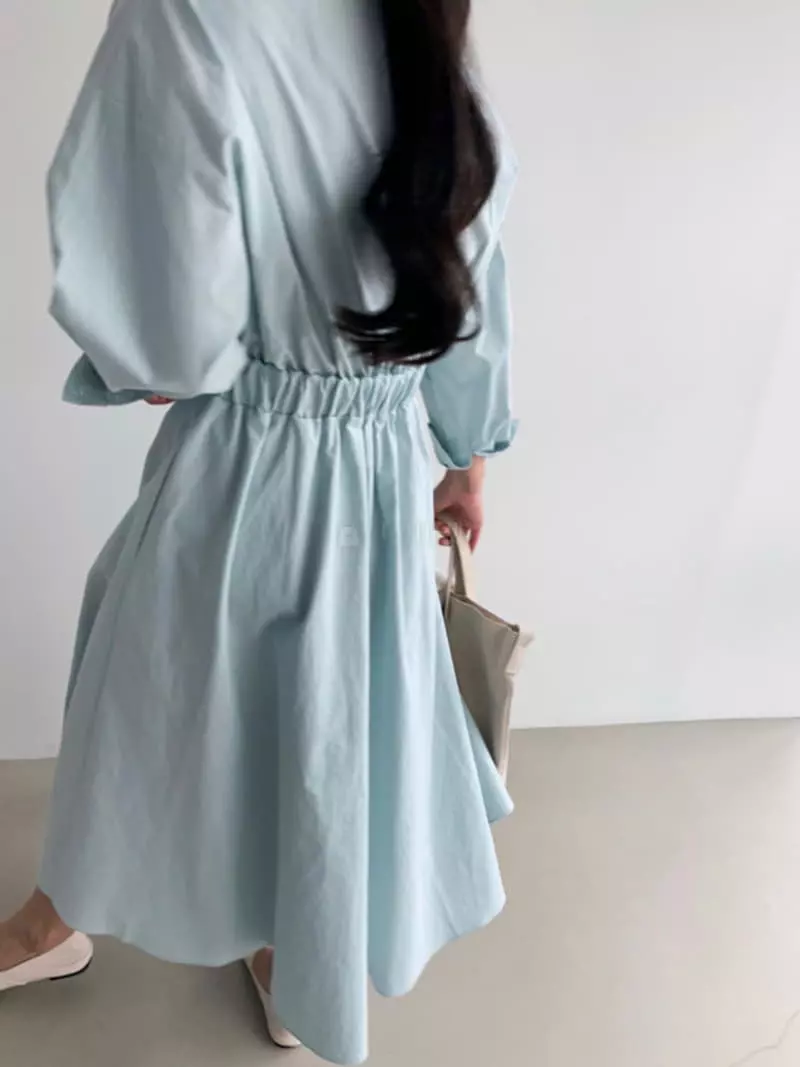 Vannuvo - Korean Women Fashion - #womensfashion - Shirt Long One-piece - 6