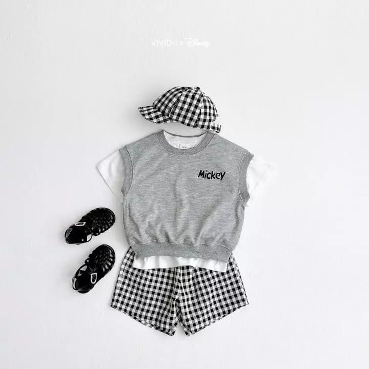 Vivid I - Korean Children Fashion - #Kfashion4kids - Check Shorts - 12