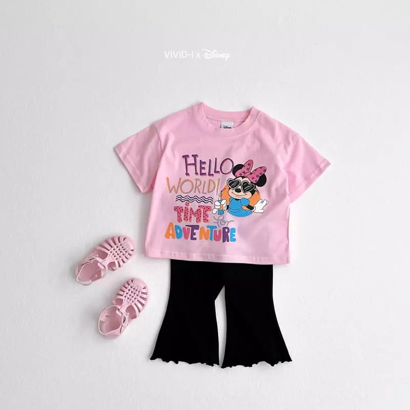 Vivid I - Korean Children Fashion - #Kfashion4kids - Mini Sun Glasses Tee - 6