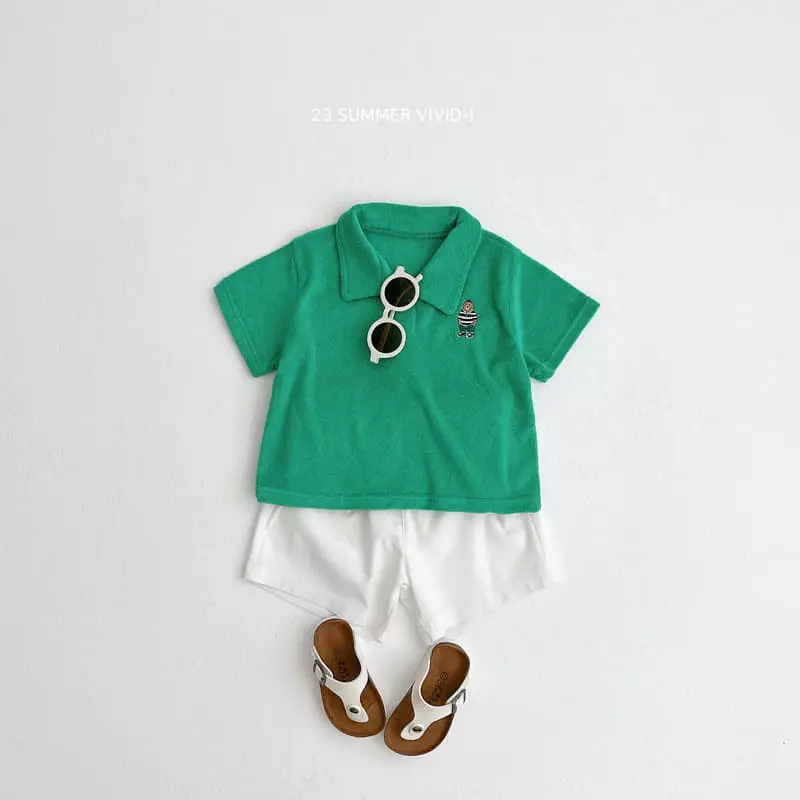 Vivid I - Korean Children Fashion - #Kfashion4kids - Towel Top Bottom Set - 10