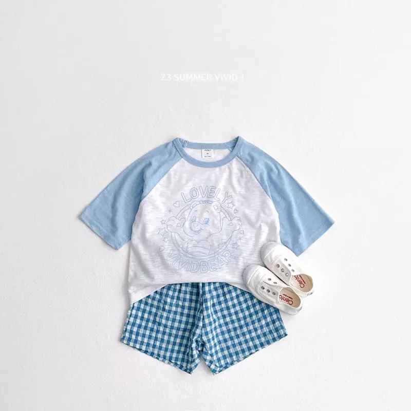Vivid I - Korean Children Fashion - #childofig - 9 Raglan Bear Tee - 9