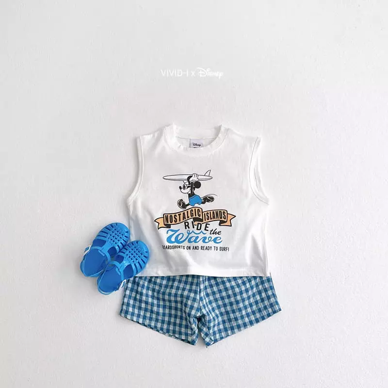 Vivid I - Korean Children Fashion - #childofig - D Surfer Sleeveless - 8