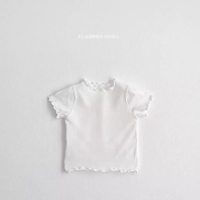 Vivid I - Korean Children Fashion - #childofig - Summer Terry Tee - 3