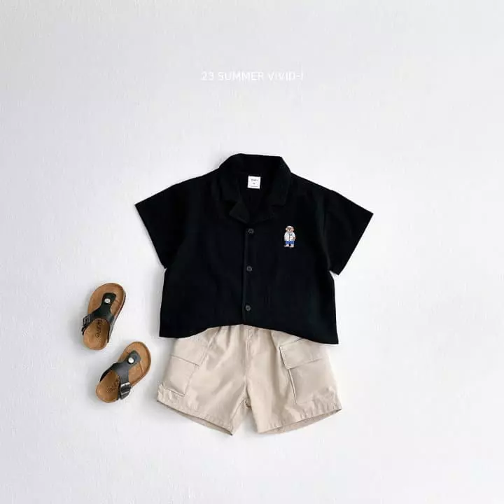 Vivid I - Korean Children Fashion - #childofig - Cargo Shorts - 5