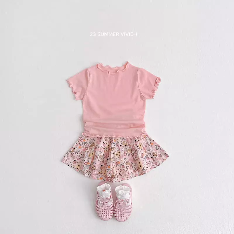 Vivid I - Korean Children Fashion - #childrensboutique - Summer Terry Tee - 5