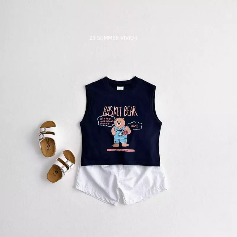 Vivid I - Korean Children Fashion - #childrensboutique - Basket Top Bottom Set - 12
