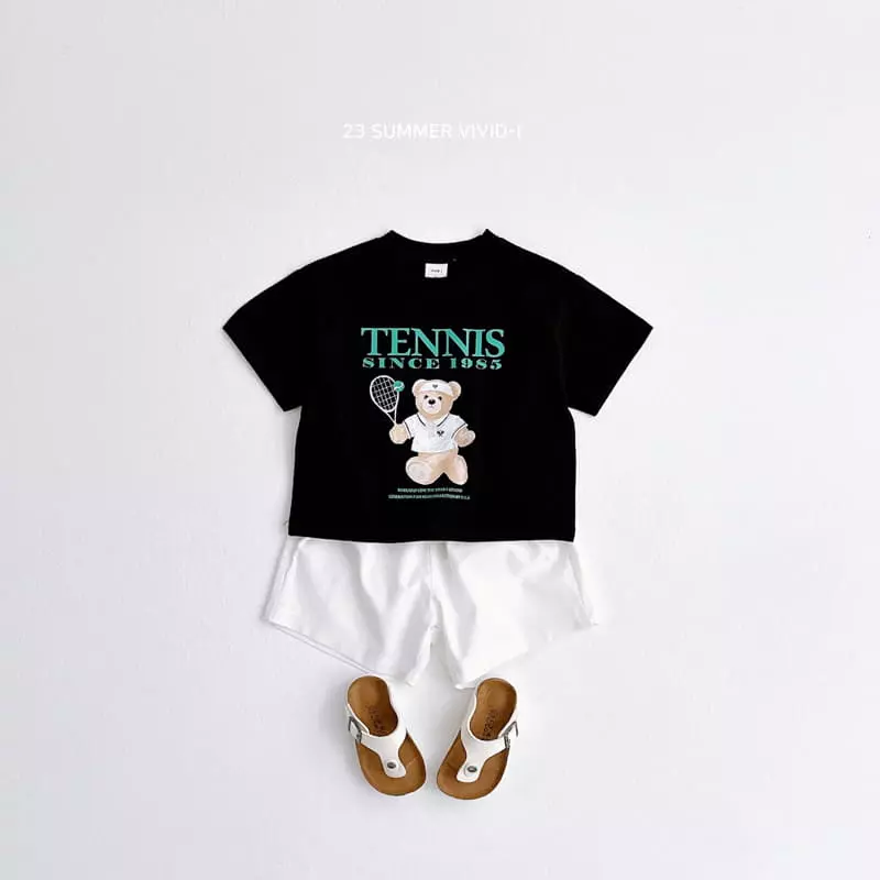Vivid I - Korean Children Fashion - #designkidswear - Tennis Top Bottom Set - 11