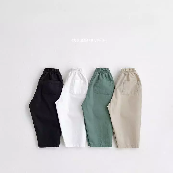 Vivid I - Korean Children Fashion - #designkidswear - Summer Daily Pants
