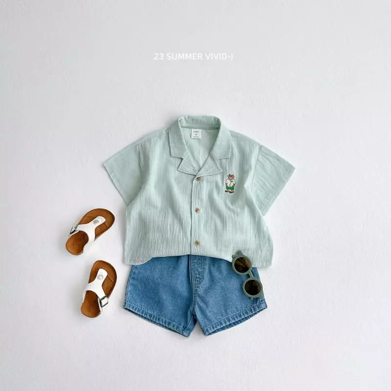 Vivid I - Korean Children Fashion - #discoveringself - Shirt Top Bottom Set - 8